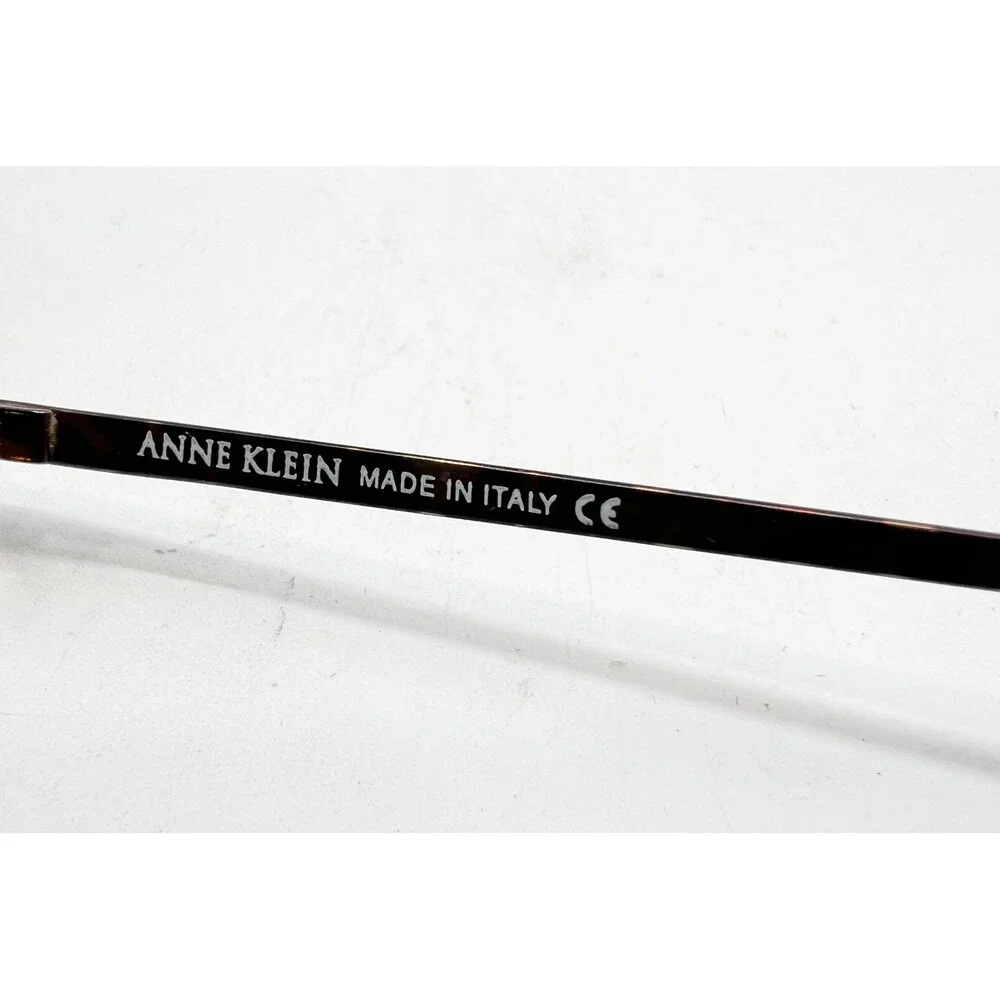 Anne Klein Eyeglasses Frames Womens Tortoise Gold Oval K1017-S 53-16-135